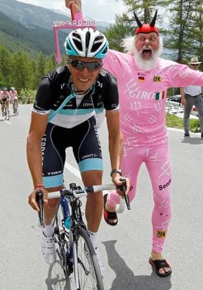 Cycling, Giro d Italia, Cycling devil Didi Senft gives everything again
