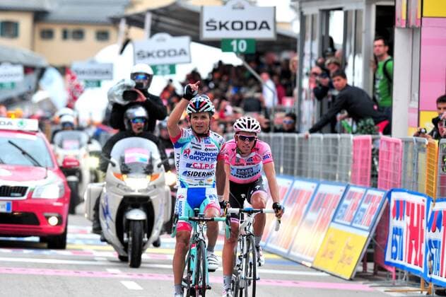Cycling, Giro d Italia, Jose Rujano wins 13th stage