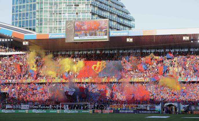 football, stadium history FC Basel