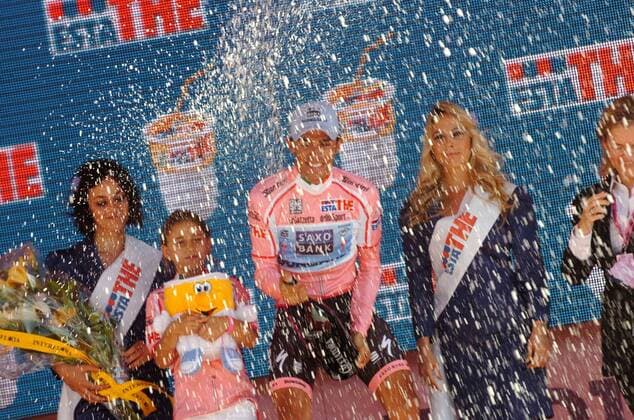 Cycling, Alberto Contador wins the Giro d Italia 2011