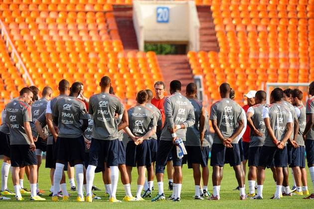 Football, Training France