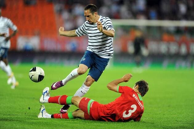 Football, European Championship Qualification, Belarus - France 1:1