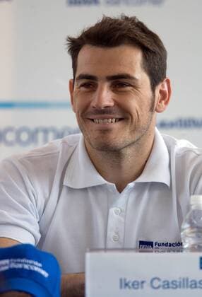 Football, Iker Casillas at the Soccer Clinics campaign in Mexico