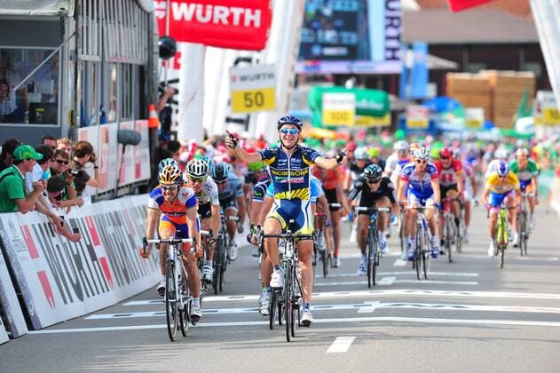 Cycling, Tour de Suisse, Borut Bozic wins 5th stage