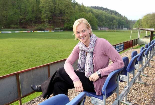 Football, referee Bibiana Steinhaus