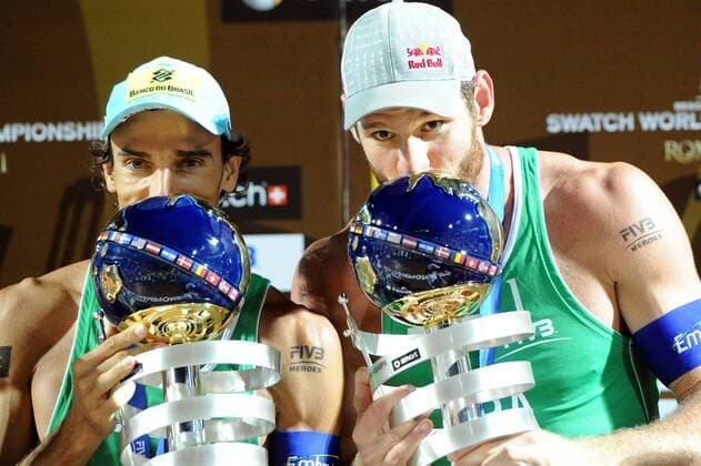 Beach Volleyball, World Cup, Men, Emanuel Alison are World Champions