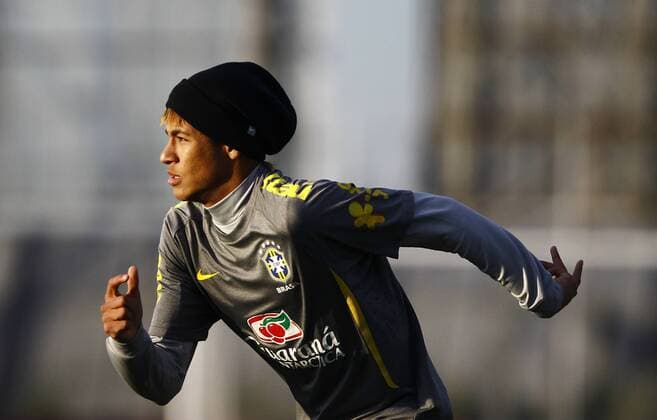 Football, Copa America, Training Brazil