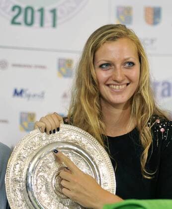 Tennis, Petra Kvitova is welcomed home after her Wimbledon victory