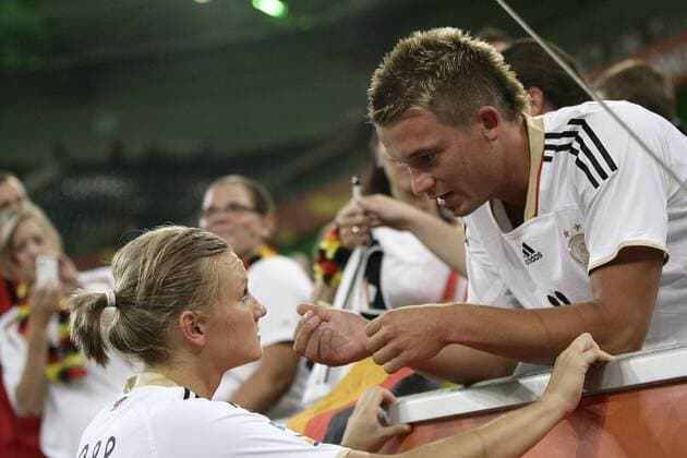 Football, Women, Alexandra Popp and husband Patrick have separated - archive pictures