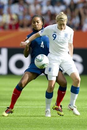 Football, Women's World Cup, Quarter-final, England - France 3:4 i.E.
