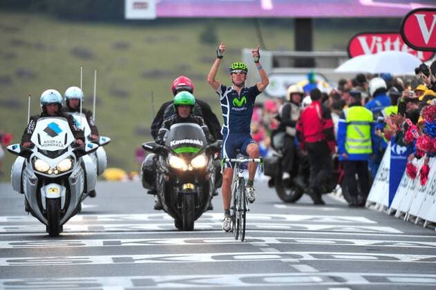 Cycling, Tour de France, Rui Alberto Faria da Costa wins stage 8