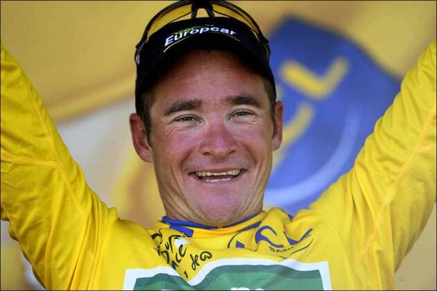 Cycling, Tour de France, 9th stage, Thomas Voeckler takes the yellow jersey