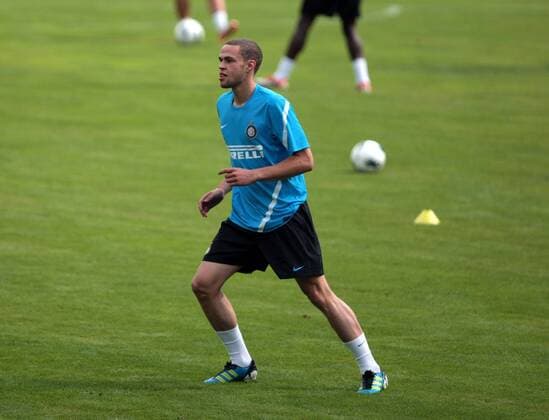 Football, Italy, Inter Milan training camp