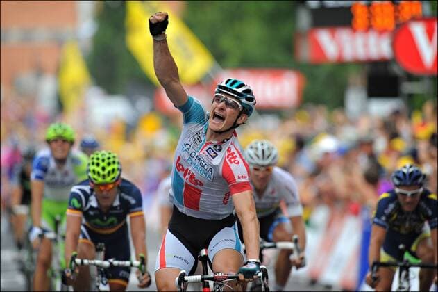 Cycling, Tour de France, Andre Greipel wins the 10th stage