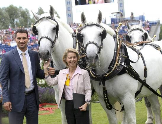 Equestrian Sport, CHIO in Aachen, Silver Horse Award Ceremony