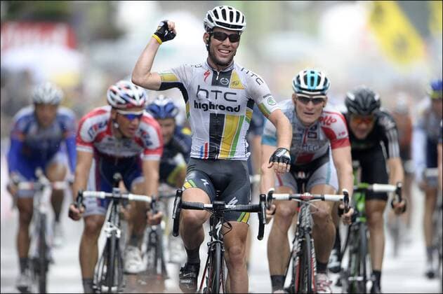 Cycling, Tour de France, Mark Cavendish wins 11th stage