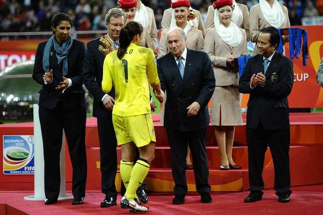 Football, Hope Solo accuses Sepp Blatter of sexual harassment
