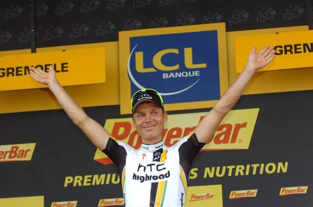 Cycling, Tour de France, Tony Martin wins individual time trial, Cadel Evans takes overall lead