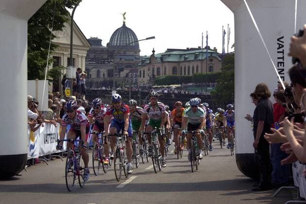 Cycling, Start of the Tour of Germany in Dresden