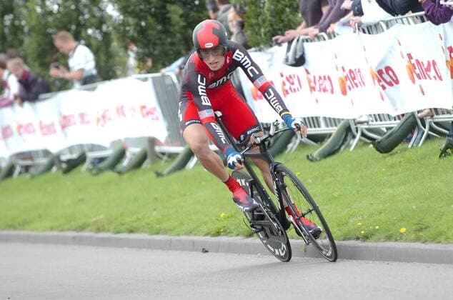 Cycling, Eneco Tour, Taylor Phinney wins the prologue