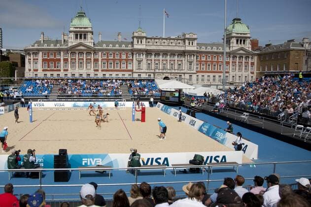 Beach Volleyball, Olympic Test Tournament in London