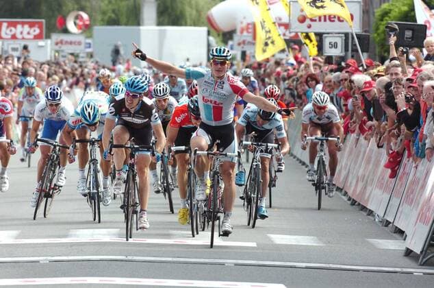 Cycling, Eneco Tour, Andre Greipel wins the 2nd stage