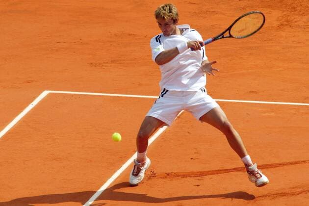 Tennis, French Open, Men's final, Juan Carlos Ferrero - Martin Verkerk