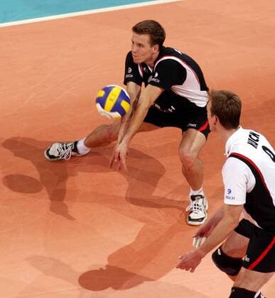 Volleyball, international match, Germany - Brazil 2:3