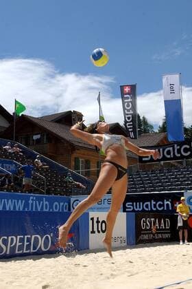 Beach volleyball, Swiss Open 2003 in Gstaad