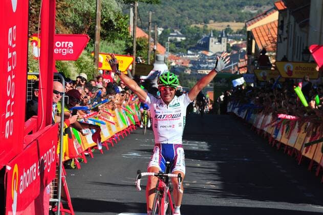 Cycling, Tour of Spain, Joaquin Rodriguez wins stage 8
