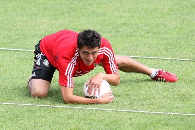 Football, Mexican national team training