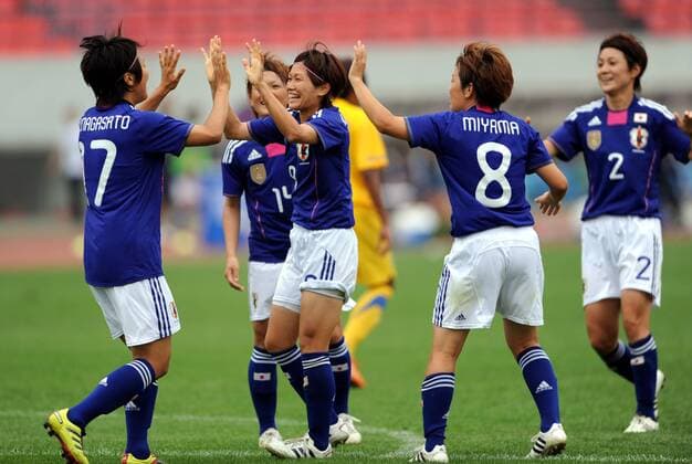 Football, Women, Olympic Qualification, Japan - Thailand 3:0