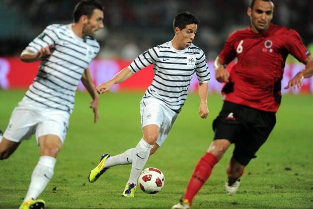 Football, European Championship Qualification, Albania . France