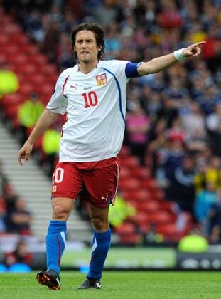 Football, EURO 2012, Tomas Rosicky in Czech Euro squad despite injury