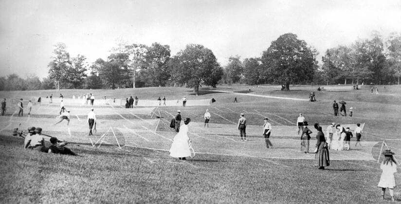 Major Wingfield files patent for tennis, 150th anniversary on 23 February 2024