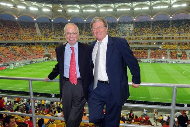 Football, European Championship Qualification, Romania - France 0:0