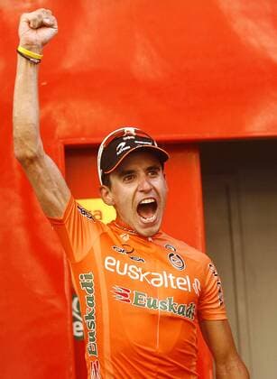 Cycling, Vuelta a Espana, Igor Anton Hernandez wins the 19th stage