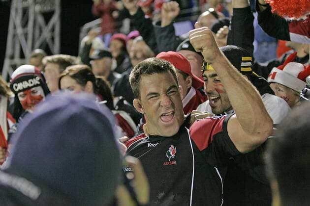 Rugby, World Cup, Tonga - Canada 20:25