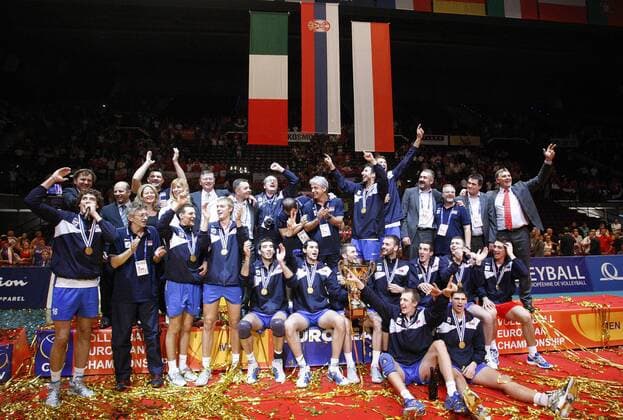 Volleyball, European Championship, Final, Serbia is European Champion