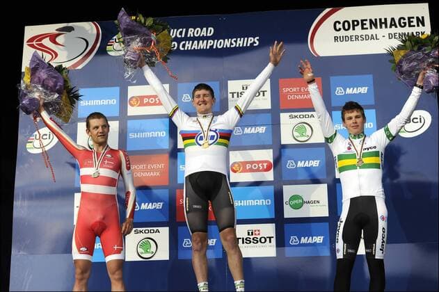 Cycling, Road World Championships in Copenhagen, Time Trial, Luke Durbridge is World Junior Champion