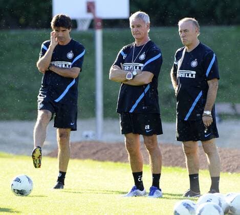 Football, Italy, Serie A, Claudio Ranieri coaches Inter Milan