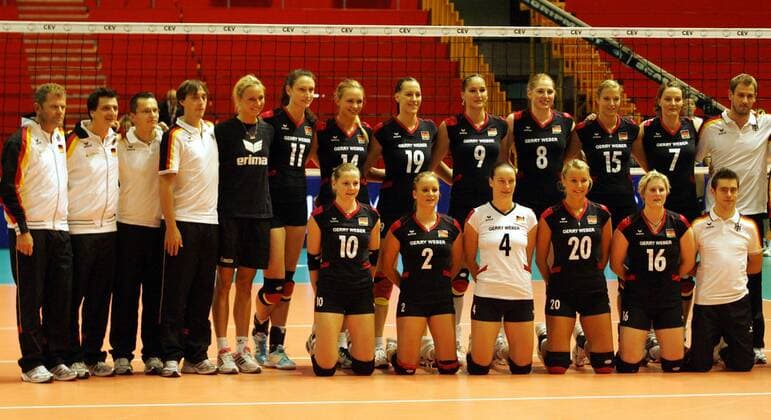 Volleyball, Women, European Championship, Germany - Ukraine 3:0