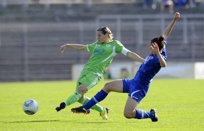 Football, Women, 1. BL, VfL Wolfsburg - 1. FFC Turbine Potsdam 0:2