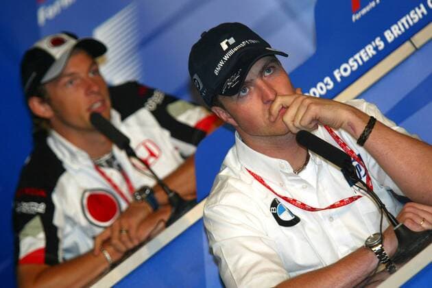 Motorsport, Formula 1, Press Conference GP Silverstone