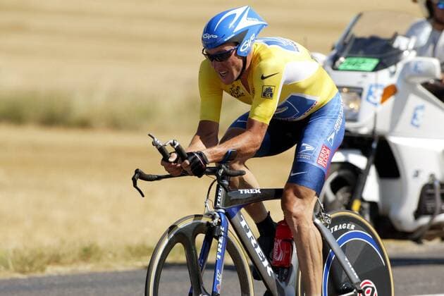 Cycling, Tour de France, Ullrich wins the individual time trial of the 12th stage
