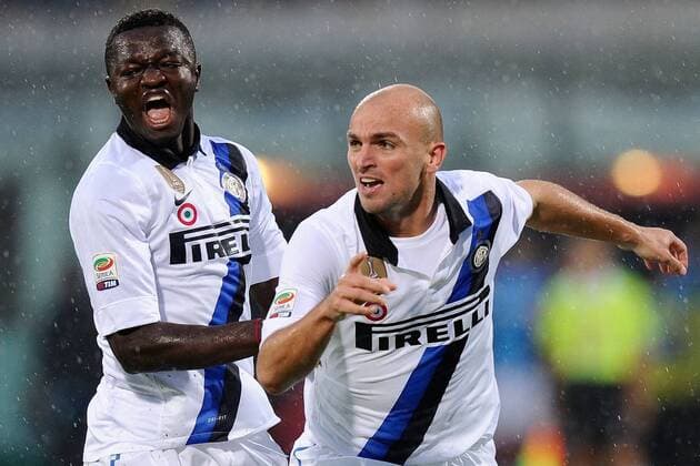 Football, Italy, Serie A, Calcio Catania - Inter Milan 2:1