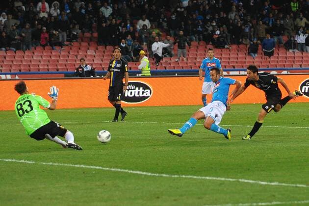 Football, Italy, Serie A, SSC Napoli - FC Parma 1:2