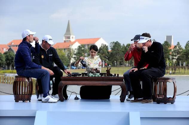 Golf, Shanghai Golf Masters, Traditional Tea Ceremony