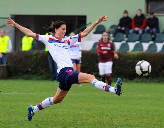 Football, Women, Champions League, Sparta Prague - Olympique Lyon