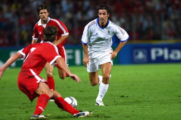Football, International, Switzerland - France 0:2